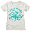 Vanilla Ice Girls T-Shirt - Blue Word To Your Mother