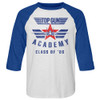 Top Gun 3/4 sleeve raglan T-Shirt - Academy Class Of '86