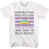 Back to the Future T-Shirt - Retro We Don't Need Roads