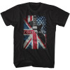Foreigner T-Shirt - Flags and Guitar