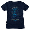 Yellowstone Girls T-Shirt - Navy Ride For The Brand