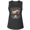 ZZ Top Smoke Deguello Cover Ladies Muscle Tank Top