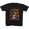Def Leppard Hysteria Face and Logos Youth T-Shirt