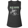 Alice Cooper In Concert Ladies Muscle Tank Top
