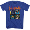 Def Leppard T-Shirt - Logo Cover Collage