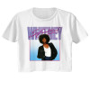 Whitney Houston So Emotional Ladies Short Sleeve Crop Top