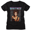Whitney Houston Girls T-Shirt - Every Woman Stacked