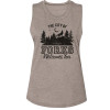 Twilight The City of Forks Ladies Muscle Tank Top