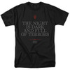 Game of Thrones T-Shirt - Night is Dark