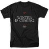 Game of Thrones T-Shirt - Winter is Coming Text