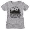 Twilight Girls (Juniors) T-Shirt - Grey City of Forks