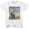 John Wayne T-Shirt - Flag and Horse