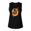 The Hunger Games Pin Ladies Muscle Tank Top