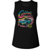 Shelby Cobra Colorful 1962 Cobra Ladies Muscle Tank Top
