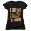 Game of Thrones Girls V Neck T-Shirt - Know Things