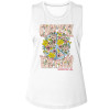 Woodstock Grow With The Flow Ladies Muscle Tank Top