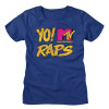 MTV Girls T-Shirt - Yo Raps Texture