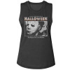 Halloween Logo and Photo Ladies Muscle Tank Top