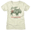 Yellowstone Girls T-Shirt - Buffalo Landscape