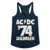 AC/DC Jailbreak Classic Racerback Juniors Tank Top