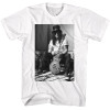 Slash T-Shirt - Black White Slash Guitar