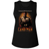 Candyman Bees and Honeycomb Ladies Muscle Tank Top