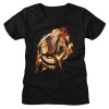 The Hunger Games Girls (Juniors) T-Shirt - Catching Fire Mockingjay