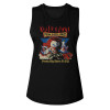 Killer Klowns from Outer Space Pretty Big Shoes To Fill Ladies Muscle Tank Top