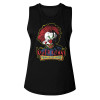 Killer Klowns from Outer Space Head and Logo Ladies Muscle Tank Top