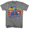Mega Man T-Shirt - Multi Color Rectangles