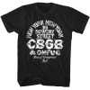 CBGB T-Shirt - Logo and Address
