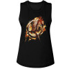 The Hunger Games Catching Fire Mockingjay Ladies Muscle Tank Top