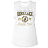 Muhammad Ali Deer Lake Varsity Vintage Ladies Muscle Tank Top