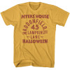 Halloween T-Shirt - Myers House Text