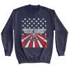 Top Gun Long Sleeve Sweatshirts - Stars and Stripes