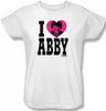 NCIS I Heart Abby Woman's T-Shirt
