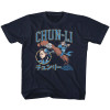Street Fighter Chun Li Varsity Toddler T-Shirt
