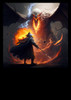 Closeup image for Against the Fire Fantasy T-Shirt