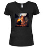 Against the Fire Fantasy Juniors V-Neck T-Shirt