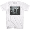 The Police T-Shirt - Black White Against Wall