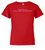 Red image for One Does Not Simply Walk Fantasy Youth/Toddler T-Shirt