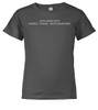 Charcoal image for One Does Not Simply Walk Fantasy Youth/Toddler T-Shirt