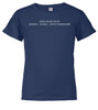 Navy image for One Does Not Simply Walk Fantasy Youth/Toddler T-Shirt
