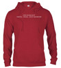 Cardinal red image for One Does Not Simply Walk Fantasy Hoodie