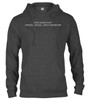 Charcoal image for One Does Not Simply Walk Fantasy Hoodie