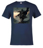 Navy image for Dark Rider Fantasy T-Shirt
