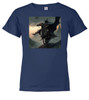 Navy image for Dark Rider Fantasy Youth/Toddler T-Shirt