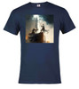 Navy image for Wizard Battle Fantasy T-Shirt