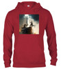 Cardinal red image for Wizard Battle Fantasy Hoodie