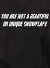 Closeup image for Snowflake Juniors V-Neck T-Shirt